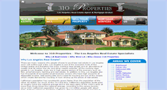 Desktop Screenshot of 310-properties.com